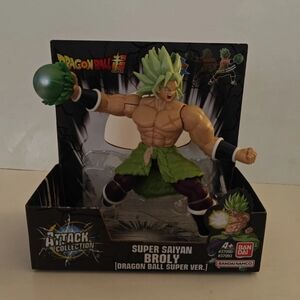 Dragon Ball Super Attack Collection Super Saiyan Broly Bandai 7" Action Figure